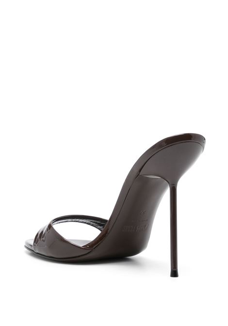 lidia mule woman ebony PARIS TEXAS | PX836 XVN01EBANO